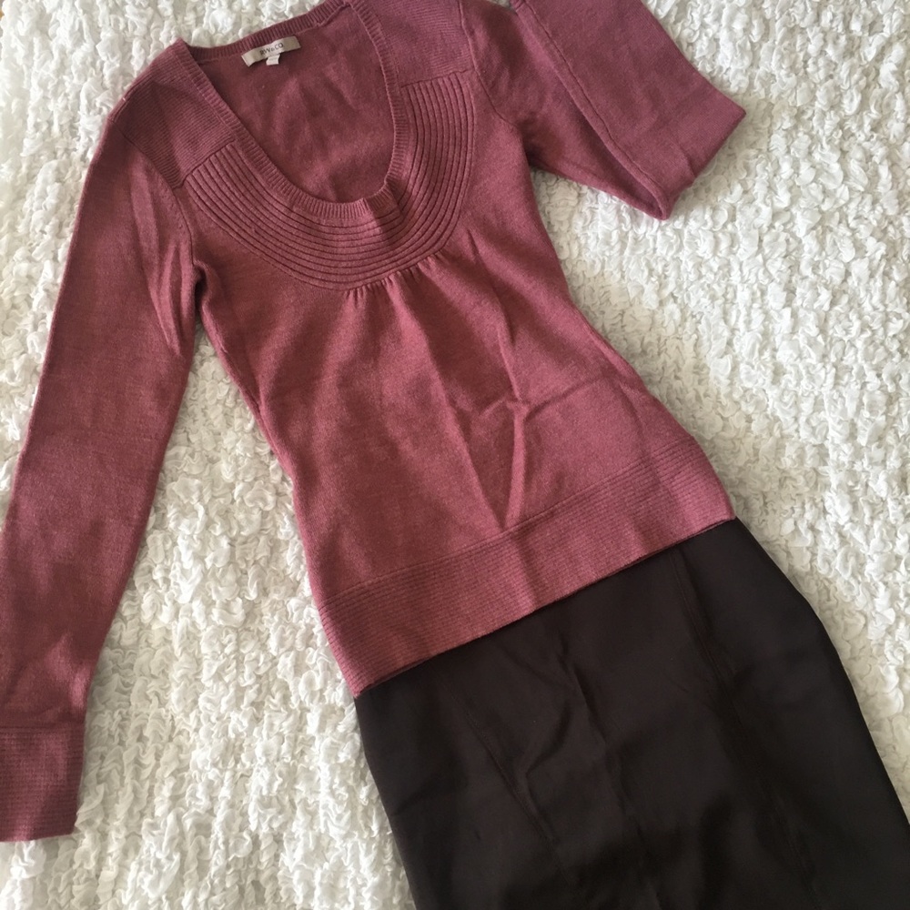 🍂Autumn Office Set 🍂Sweater & Skirt
